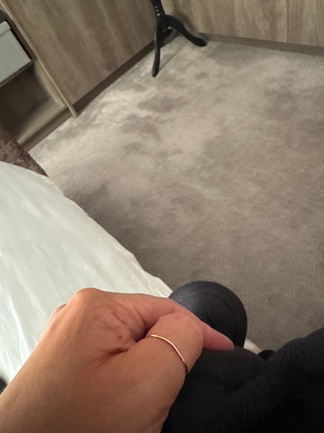 Customer photo review of 14K Gold Stacking Ring