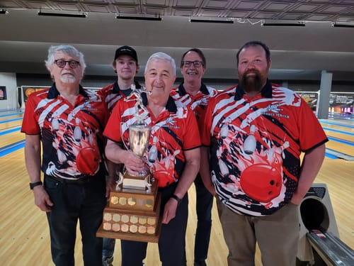 Customer photo review of Maxcorners Ball And Pins Skull Hand Pattern Bowling Jersey Multicolor Option Customized Name, Team Name 3D Polo Shirt