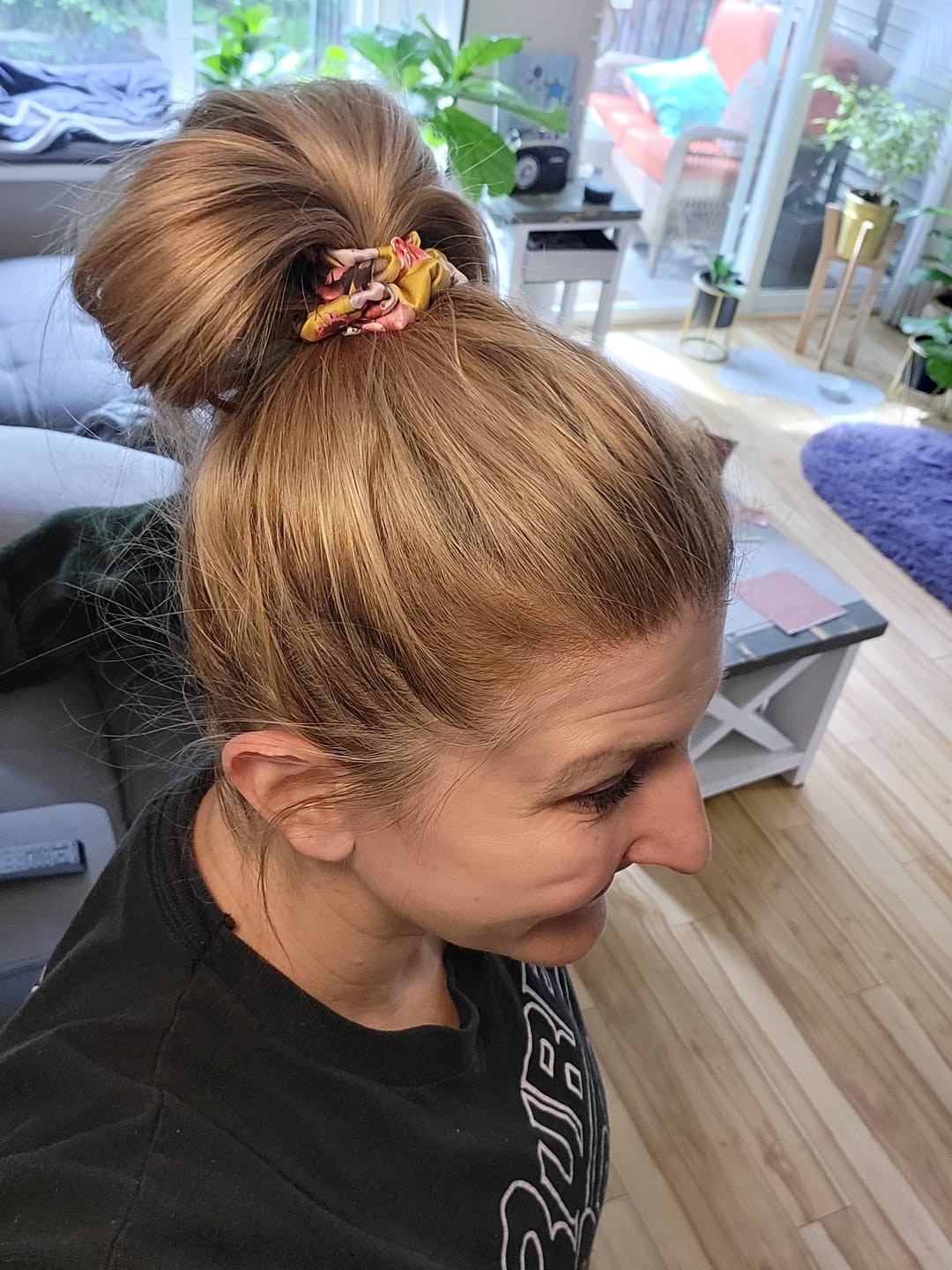 Customer photo review of Floral and Gold