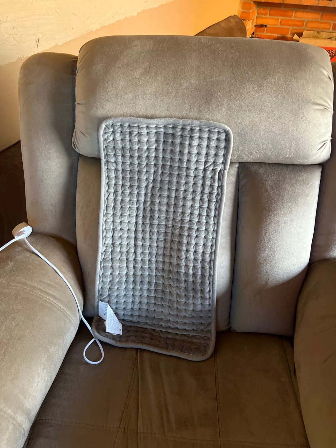 Customer photo review of Electric Heating Therapy Pad