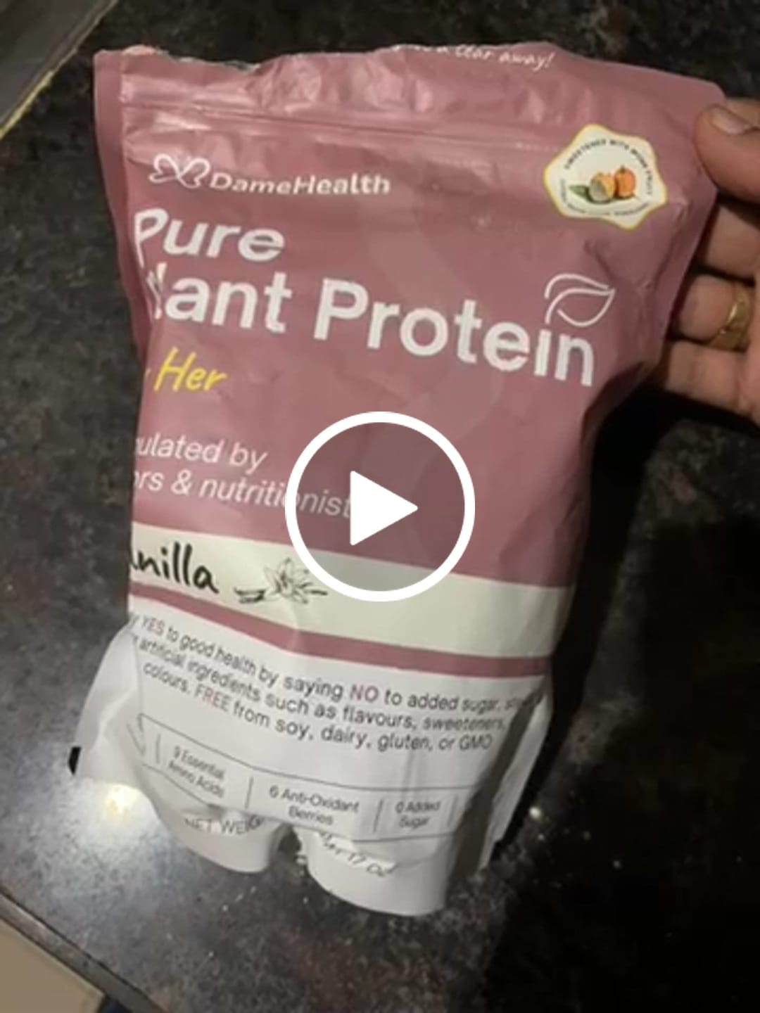 Customer video review of Plant Protein l All Natural Protein for Women