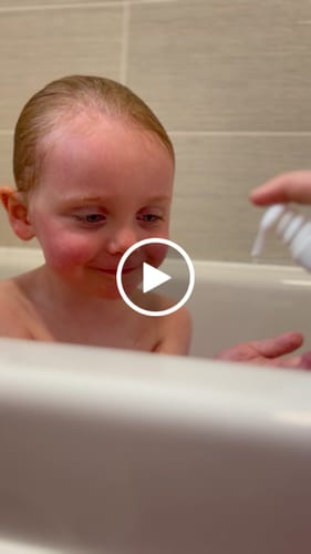 Customer video review of Gentle Hair & Body Wash Refill