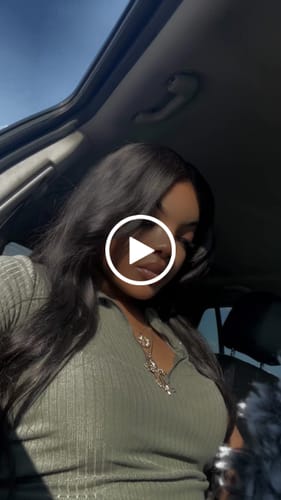 Customer video review of [Clearance Sale] 9x6 HD Lace M-cap Wear Go Glueless Mini Knots Straight Hair Pre-cut Lace Front Wig Pre-plucked