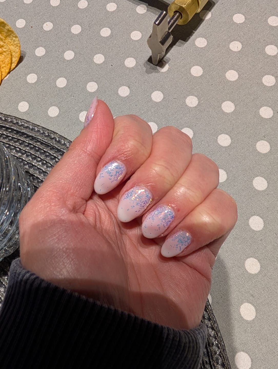 Customer photo review of Semilac One Step Gel Polish Bottle 5ml 252 Milky Pink