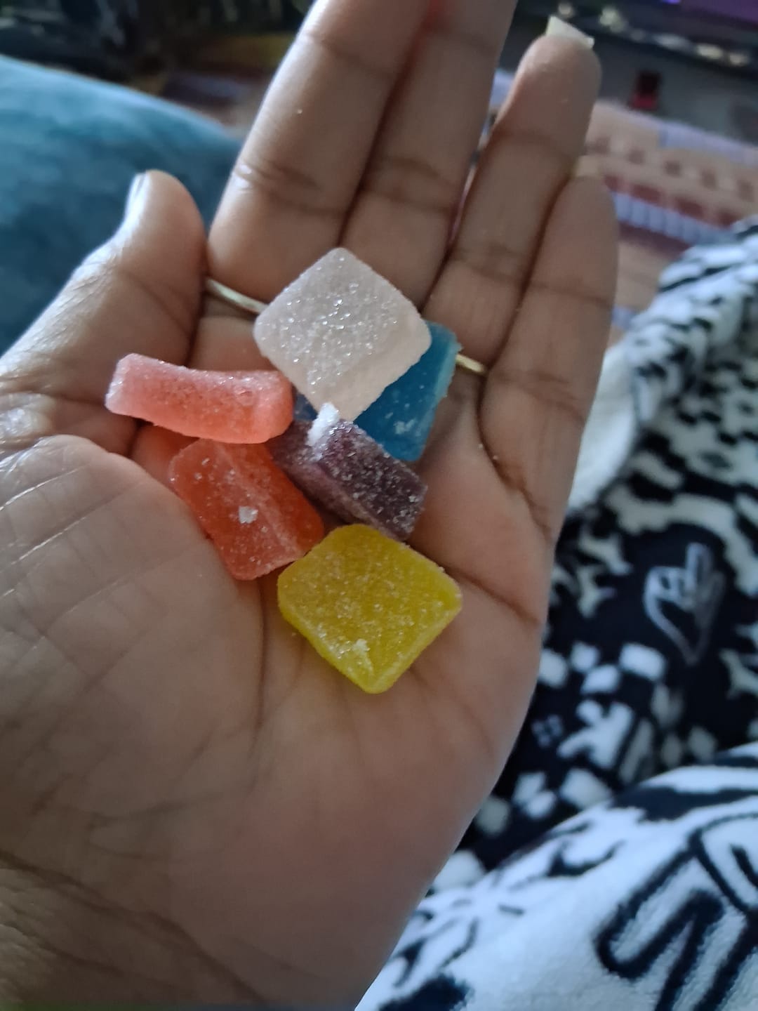 Customer photo review of THC Gummies