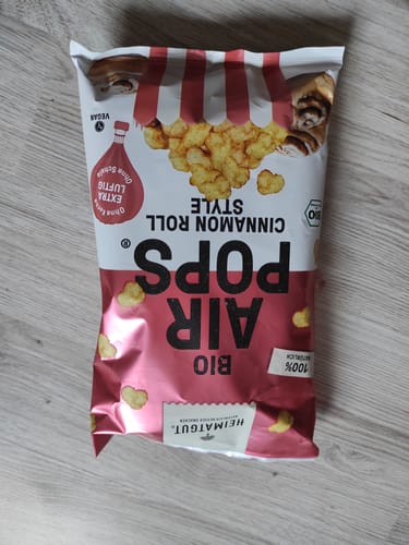 Customer photo review of Bio AirPops Cinnamon Roll Style