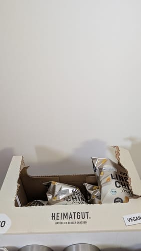 Customer photo review of Bio Linsen Chips Trüffel-Style