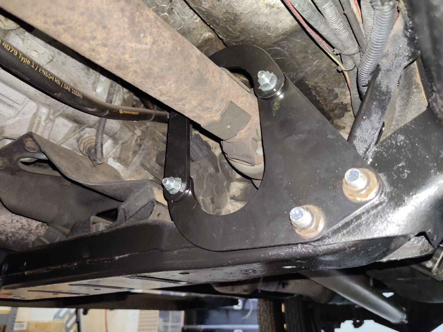 Customer photo review of 2003-2013 Ram 2500, 2003-2012 Ram 3500 Front Driveshaft Loop Kit