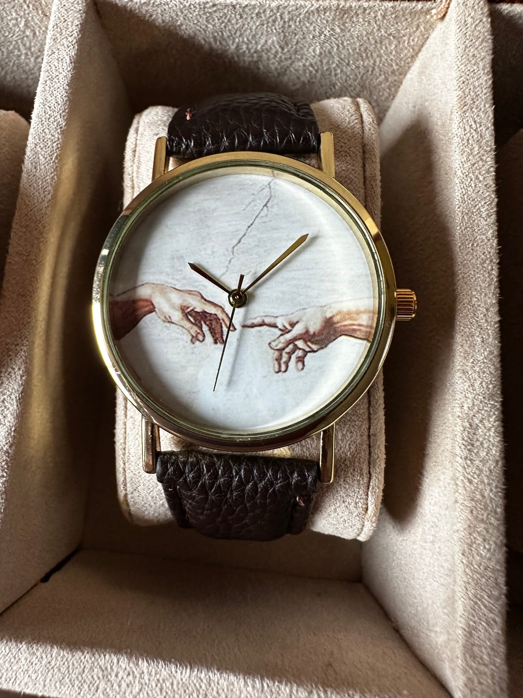Customer photo review of Michelangelo The creation of Adam Watch