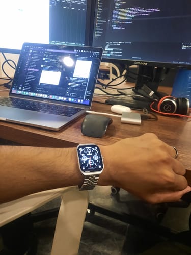 Mujeeb U. review of Prestige Chain Smartwatch + Silicon Strap image 1 out of 1