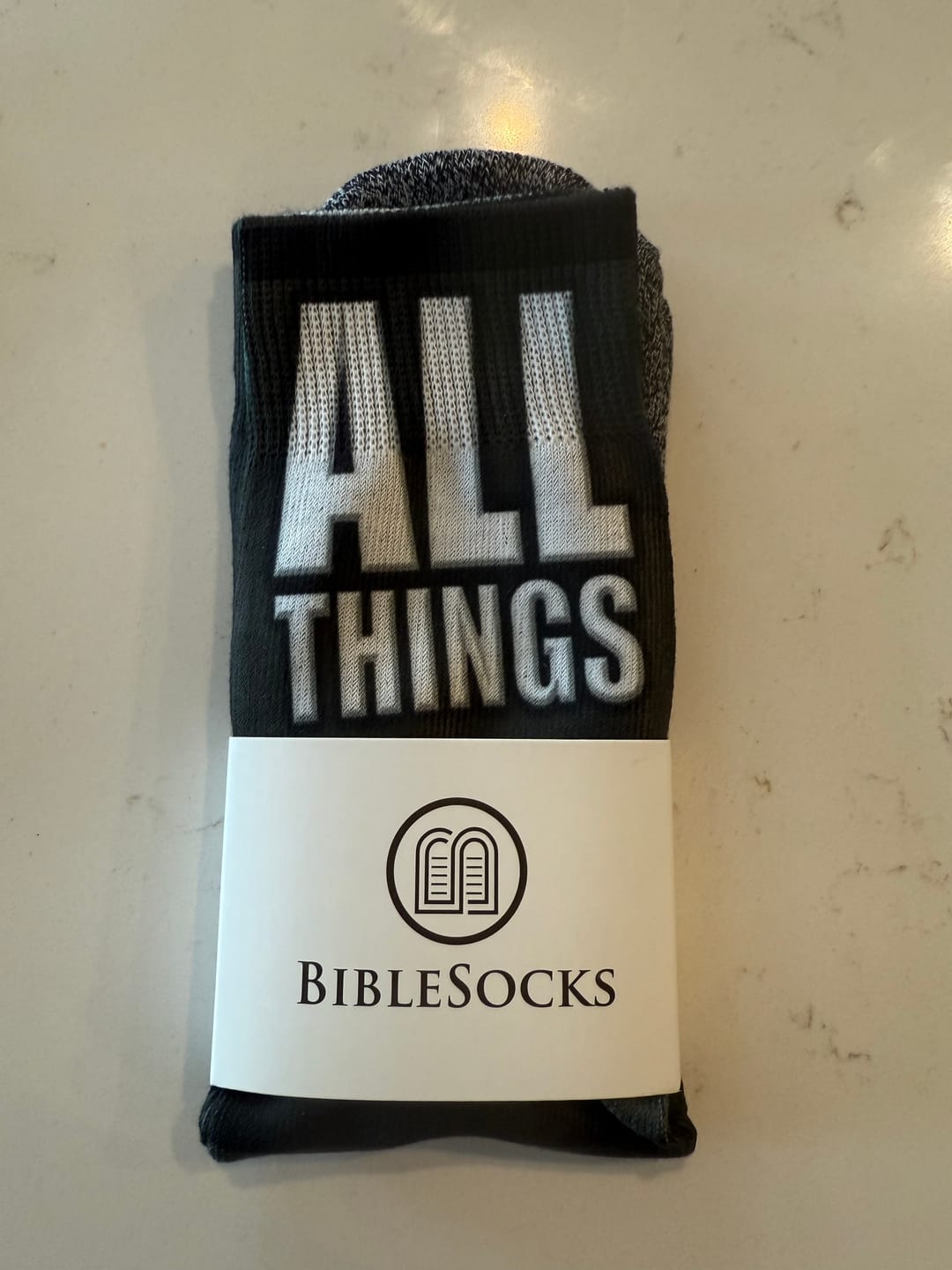 Customer photo review of All Things Through Christ (Philippians 4:13)