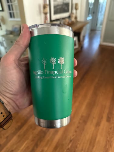 Customer photo review of (6 Pieces) Custom Laser Engraved - 20oz Tumblers