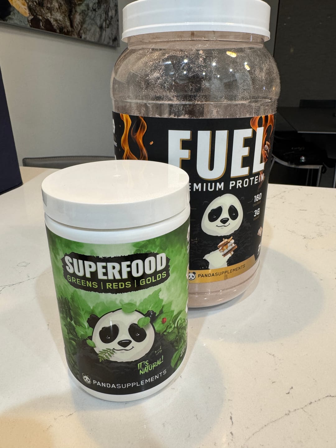 Customer photo review of SUPERFOOD (Greens, Reds & Golds)