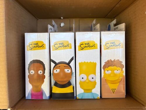 Customer photo review of Wave 4 Full Set - The Simpsons 5" Action Figures by Jakks Pacific