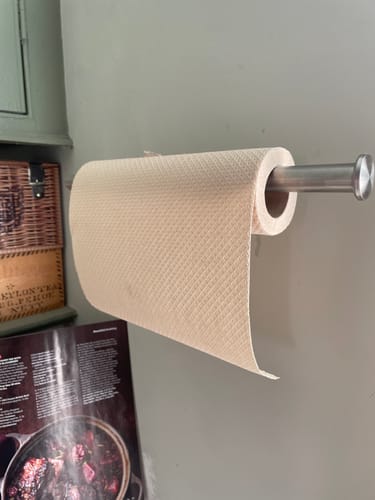 Customer photo review of Unbleached Bamboo Kitchen Roll