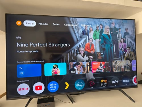 Customer photo review of TV TCL 4K QLED 50C655 50"