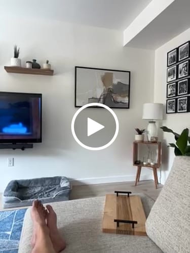 Customer video review of NEUTRAL TONES CANVAS