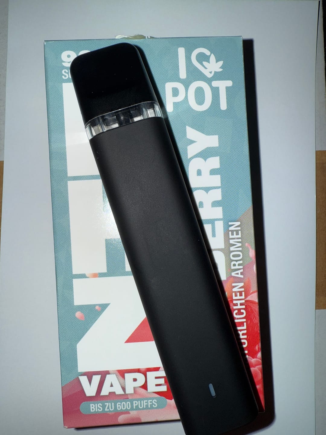 Customer photo review of HHZ Vape Pen 95% - Pink Berry
