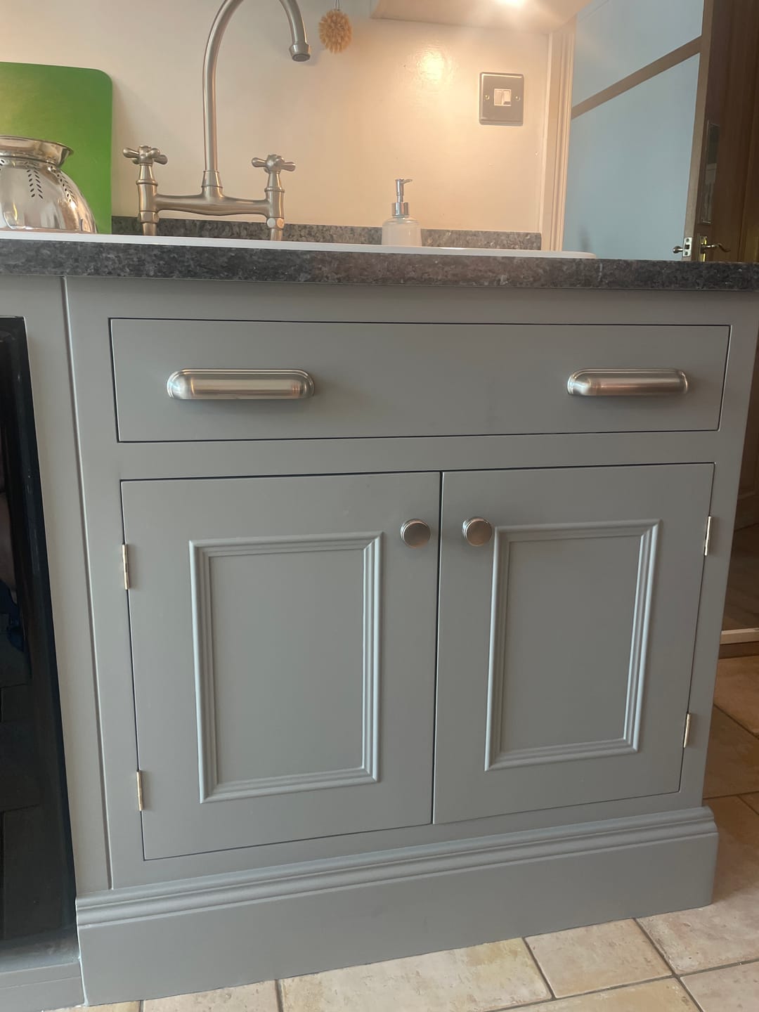 Customer photo review of Calgary Cupboard Handles