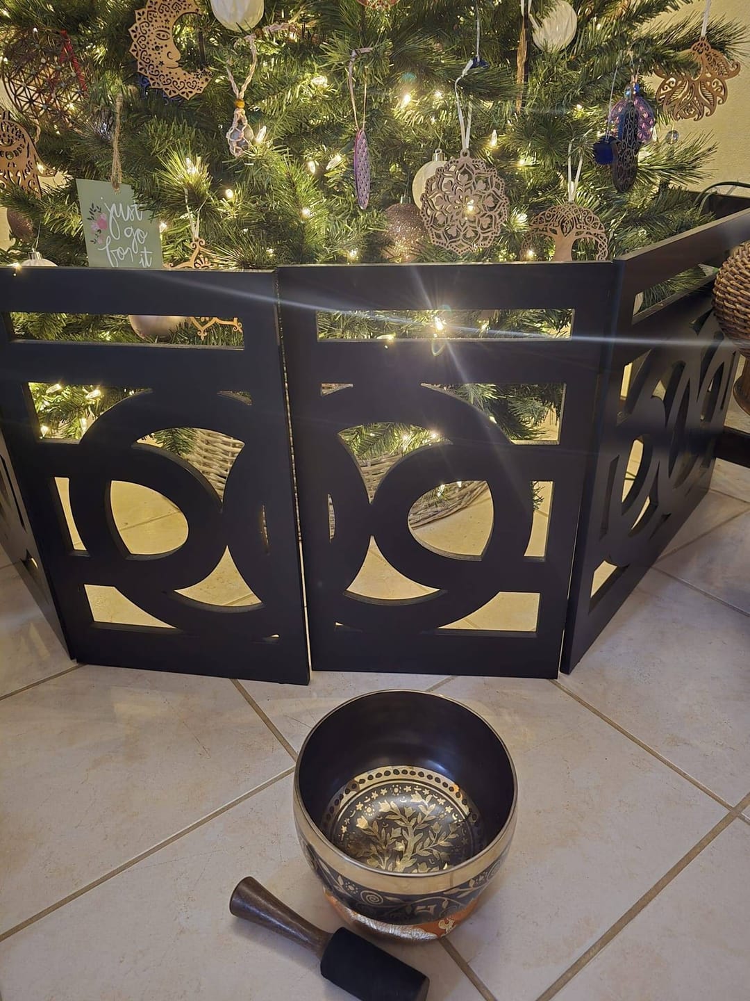 Customer photo review of Tree of Life Singing Bowl