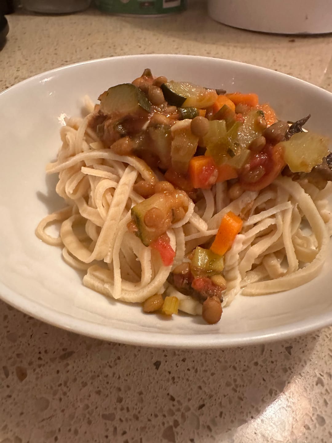 Customer photo review of Qetoe Organic Low Carb Spaghetti - 4 x Value Pack
