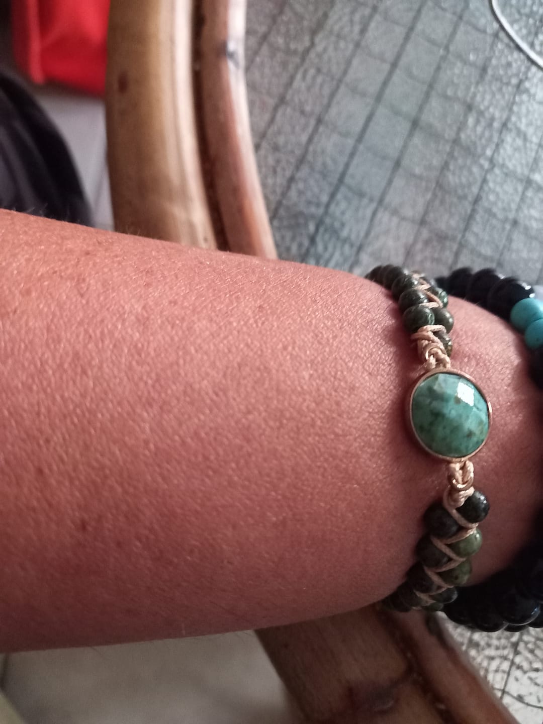 Customer photo review of צמיד טיבטי - שיכוך כאב והגברת בריאות