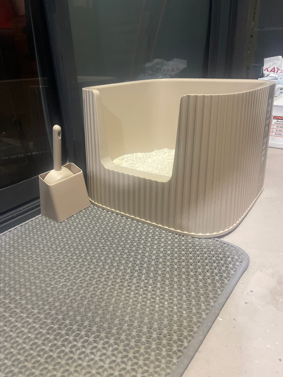 Customer photo review of Michu Wonder Litter - Plant-Based & Automatic-Box Friendly 2.5kg/6L