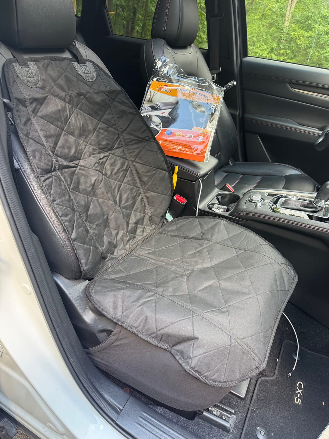 Customer photo review of Front Seat (Bucket Seat) Cover