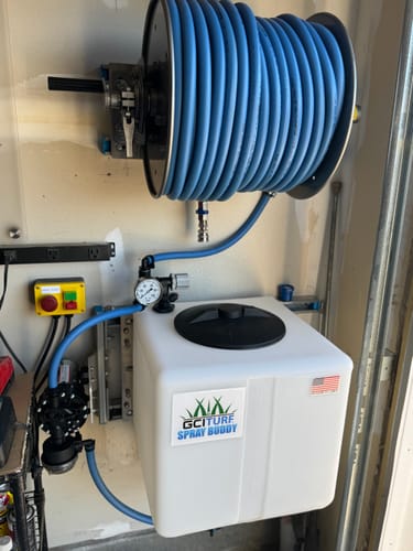 Customer photo review of GCI Turf Spray Buddy 10G