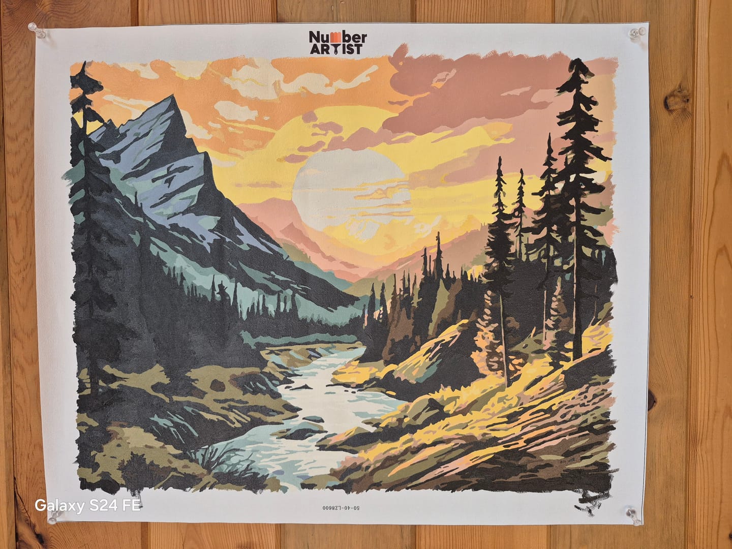 Customer photo review of Mountainside Sunset