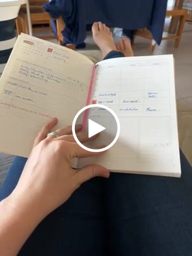 Customer video review of Fast Brain Daily Productivity Planner- Single Notebook