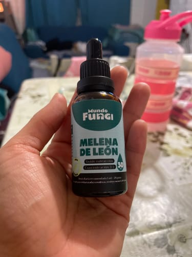 Customer photo review of Melena de León en Gotas - Ultra Concentrado
