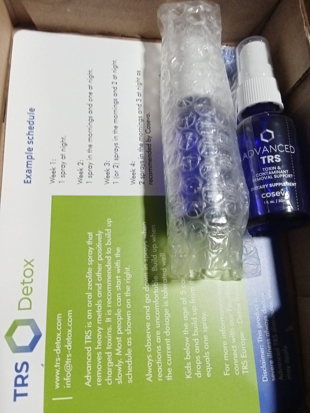 Customer photo review of Advanced TRS
