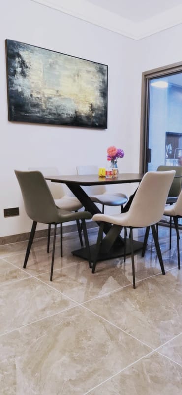 Customer photo review of Abstract Wall Art #AT018