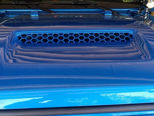 Customer photo review of Hood Vent Mojave JT ONLY OEM Painted