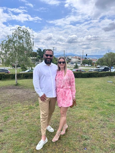 Customer photo review of Σετ πουκάμισο και φούστα floral light