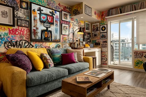 Customer review photo for Abstract Graffiti Art #GA114
