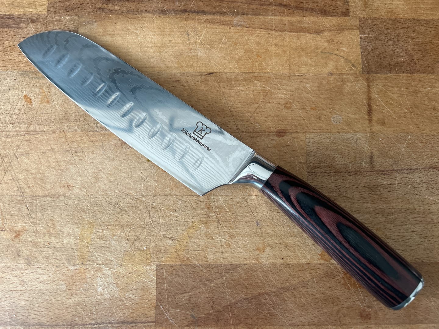 Customer photo review of Asiatisches Santoku 7"