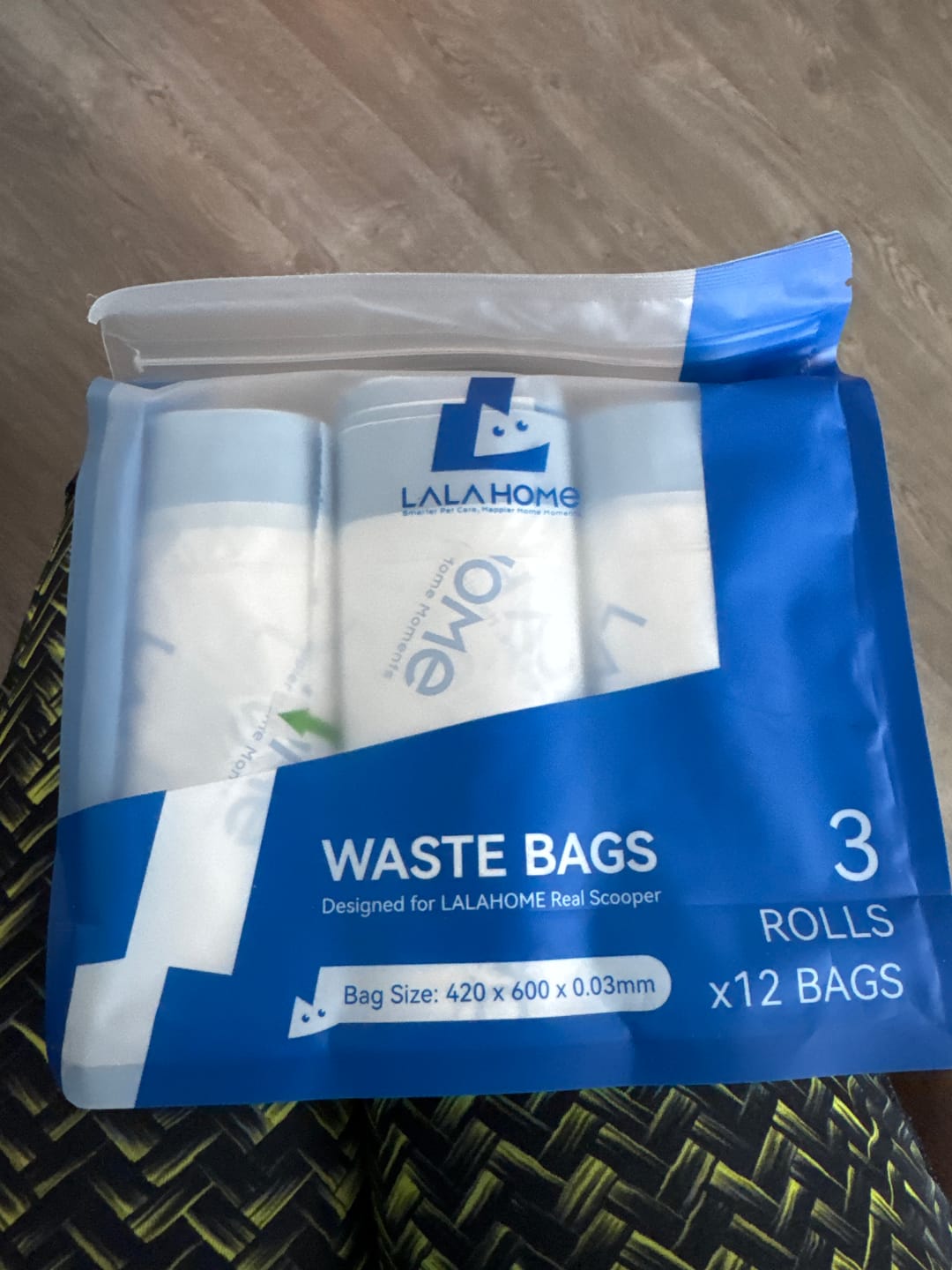 Customer photo review of 8L Larger Waste Bags