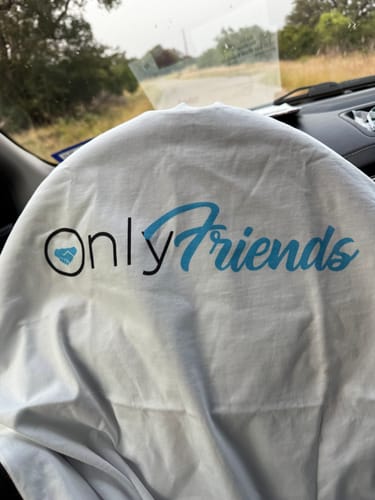 Customer photo review of ONLY FRIENDS T-Shirt