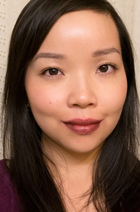 Customer photo review of HoneyNoir Honey Lipstick