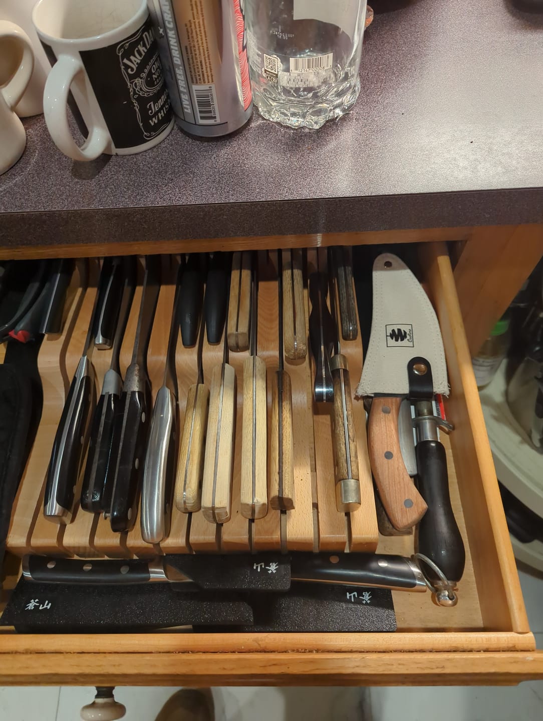 Customer photo review of Fixed Blade's PU Sheath