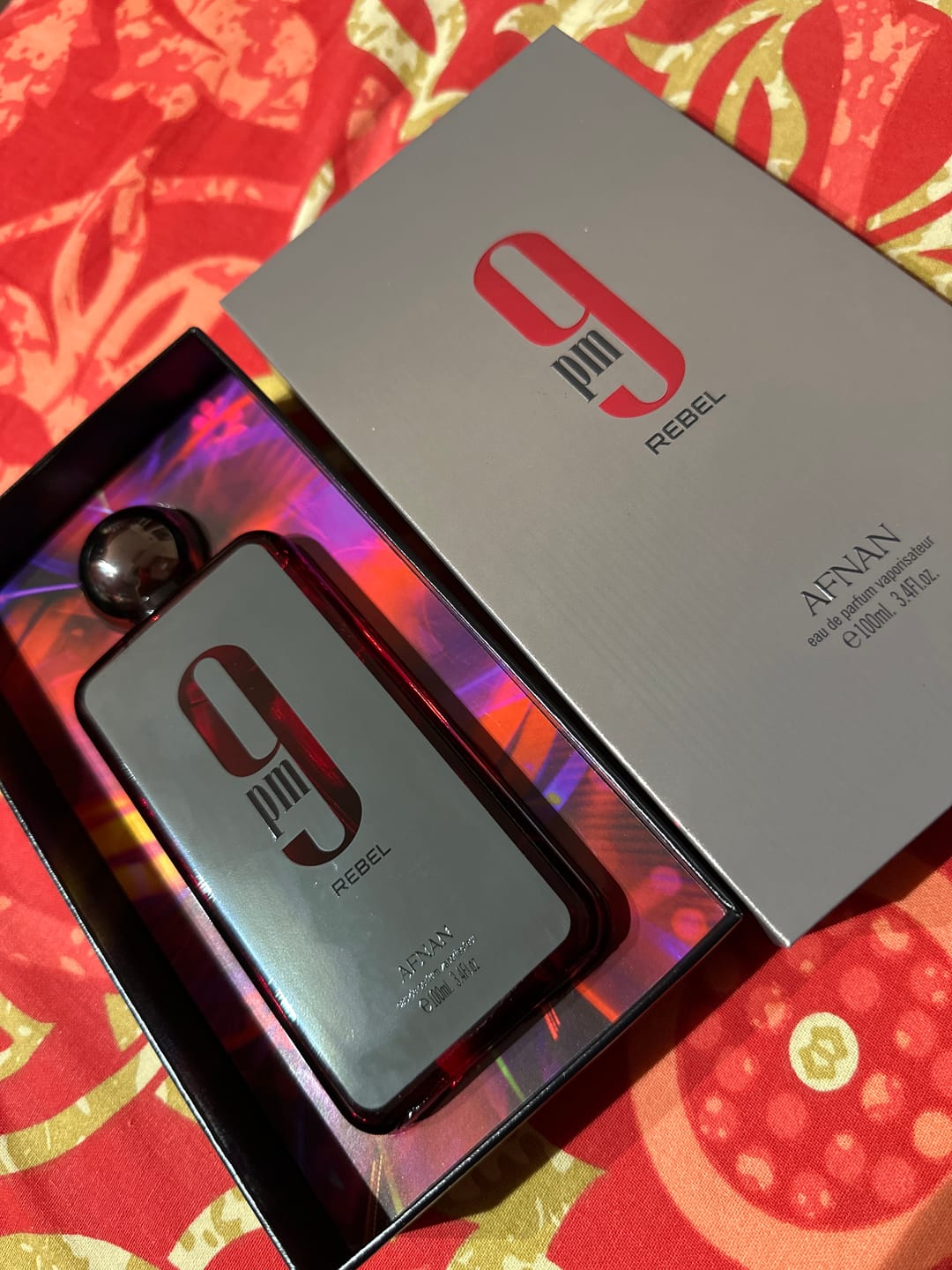 Customer photo review of Afnan 9 PM Rebel Eau De Parfum For Unisex