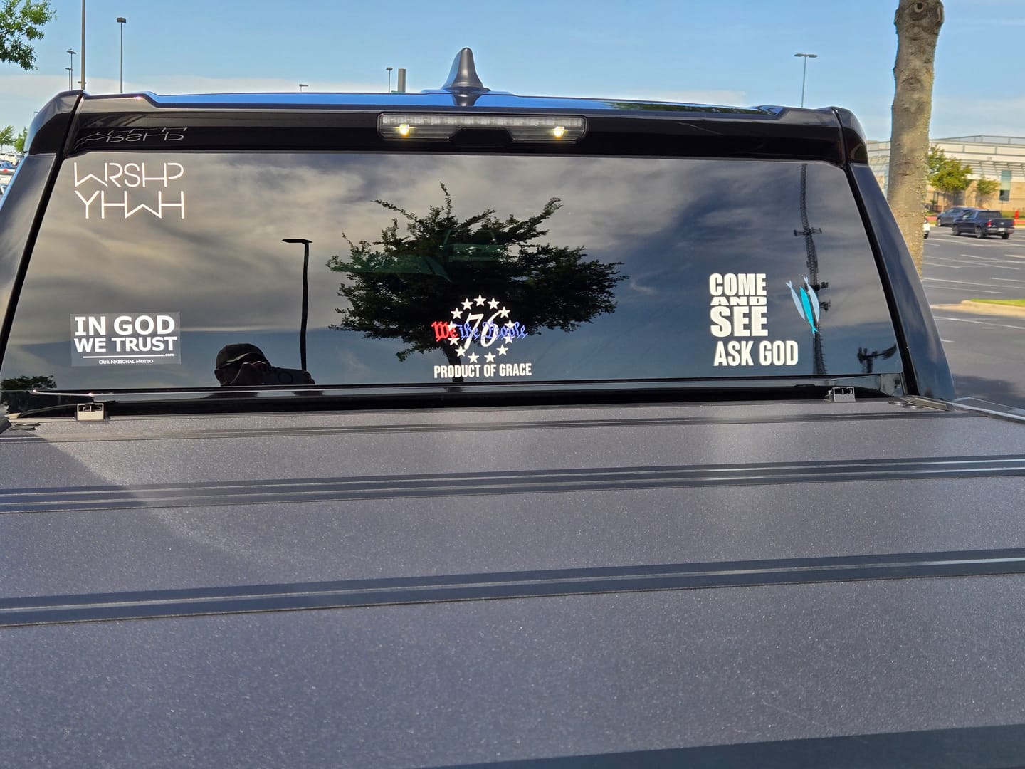 Customer photo review of Laser Cut Decal Logo Pack