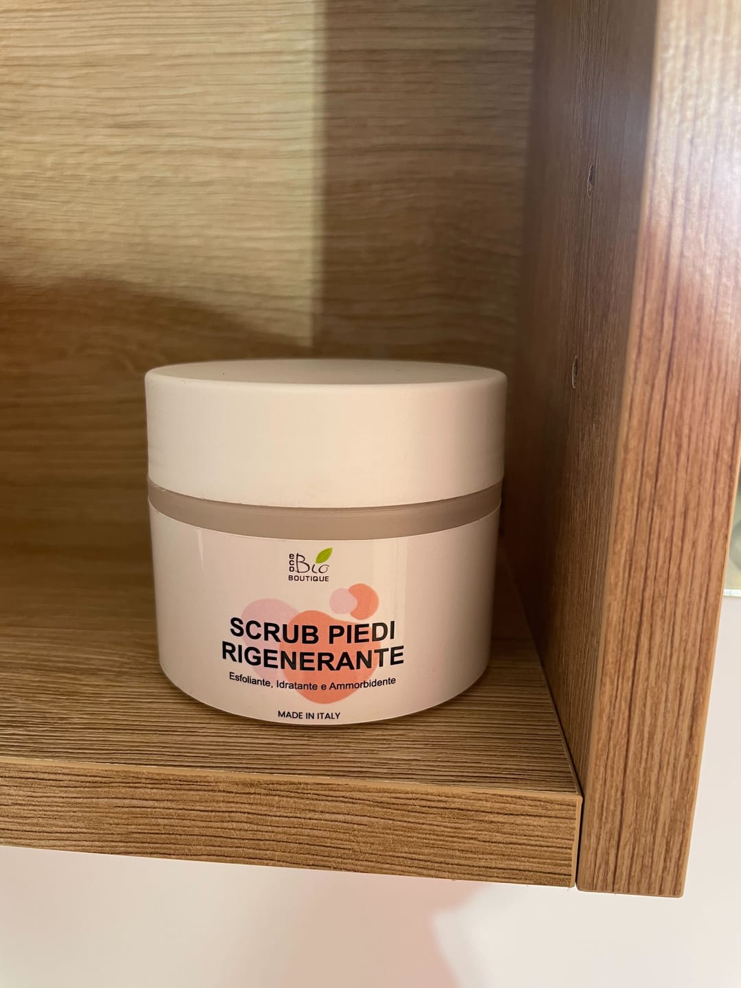 Customer photo review of Scrub Piedi Rigenerante