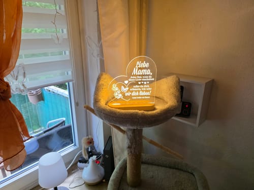 Customer photo review of Erinnerungs-Herz-LED-Lampe