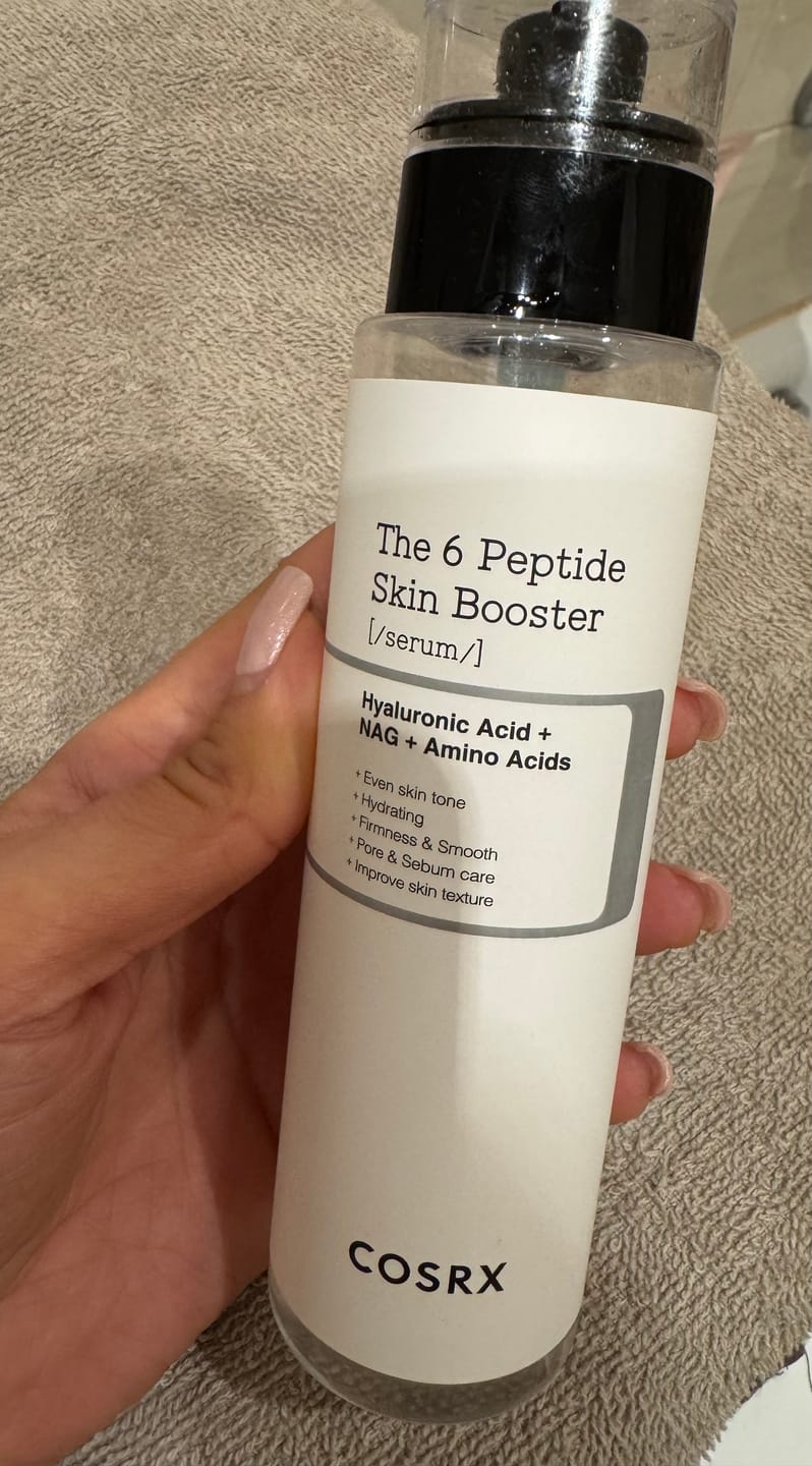 Customer photo review of Peptīdu serums-būsteris sejai COSRX The 6 Peptide Skin Booster Serum