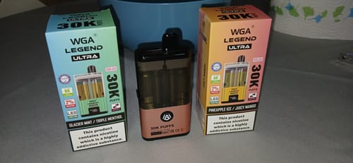 Customer photo review of WGA - Legend Ultra - 30K Bouffées - Rechargeable -  Vape Pod