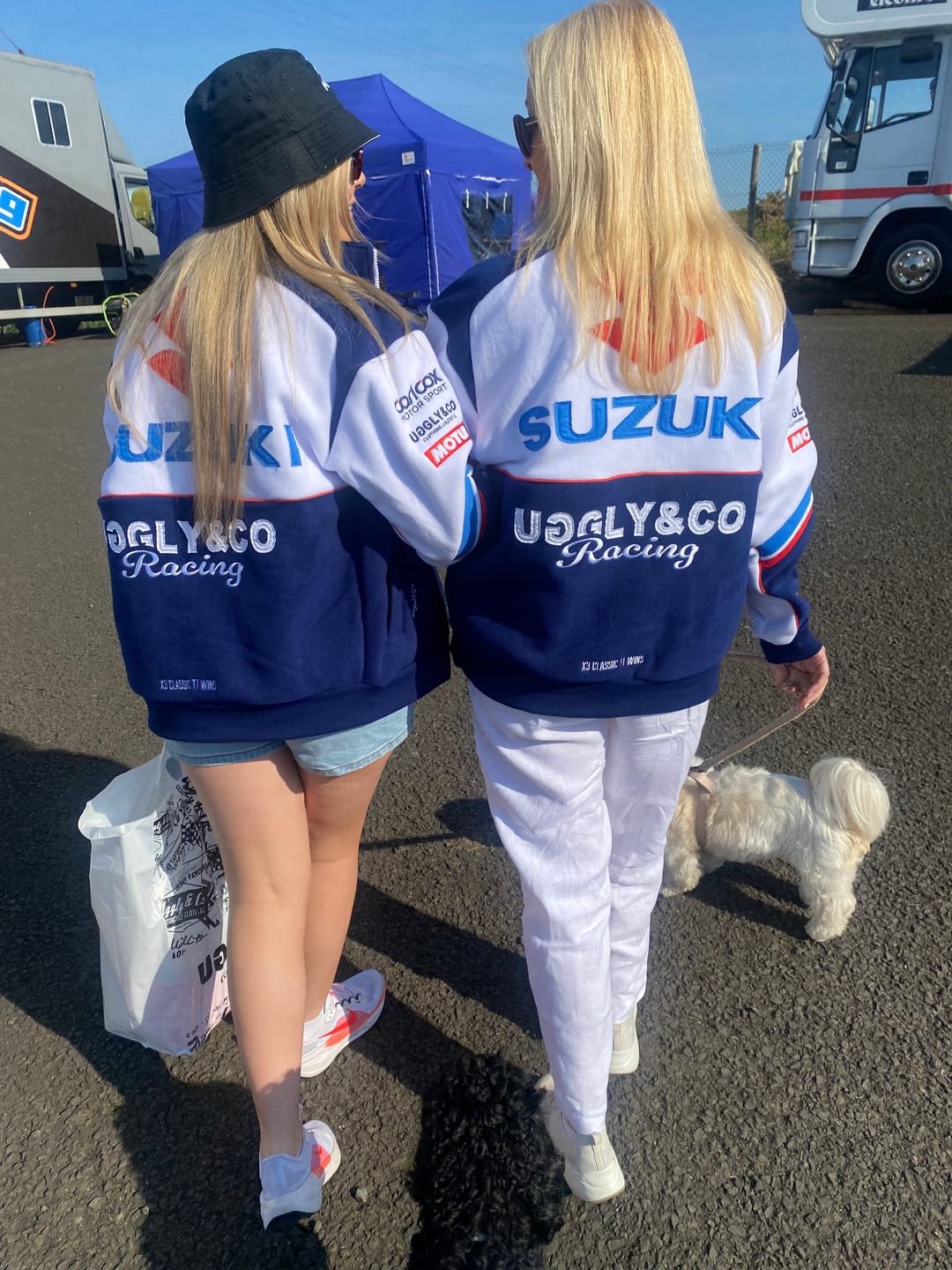 Customer photo review of Team Classic Suzuki Track Jacket