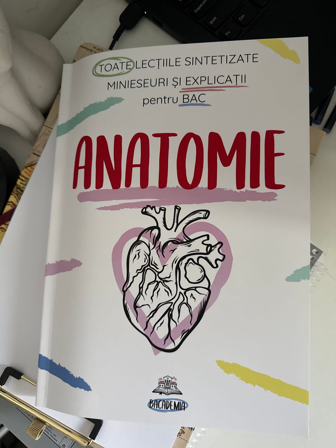 Customer photo review of Carte Anatomie Bacalaureat (Biologie clasele XI-XII) Bacademia